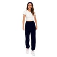thumbnail image 4 of Elvqul Joggers for Women $7.00 Womens Navy Sweatpants Plus Size Elastic Loose High Waisted Pants, 4 of 6