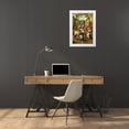 thumbnail image 3 of Bruegel, Pieter the Elder 11x14 White Modern Wood Framed Museum Art Print Titled - The Wedding Feast, 3 of 4