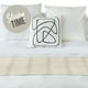 thumbnail image 3 of Pie de cama Queen / King size - Camino decorativo para colcha o cobertor - tejido artesanal - Hueso MACAR Pie de cama G hueso, 3 of 4
