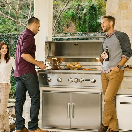 Coyote Outdoor Living - 31" Double Access Doors - Silver
