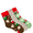 Mugs/Brown, variant on Fuzzy Babba Women's Holiday Candy Cane Cozy Socks, 3-Pack, Size 4-10