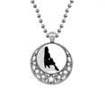 thumbnail image 1 of Chaud Femme Squats Contour Colliers Pendentif Rétro Lune Étoiles Bijoux, 1 of 3