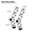 thumbnail image 5 of Fotbe Cool Chicken print Women's Men's Novelty Crew Socks Cotton Socks Knee High Socks for Walking,Running,Nurses,Pregnancy, 5 of 9