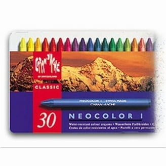 Caran d'Ache, Neocolor II Crayons, 30 Colors - Walmart.com