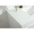 thumbnail image 4 of Elegant Decor Penn 36" Aluminum Alloy MDF Single Bathroom Vanity in White, 4 of 8