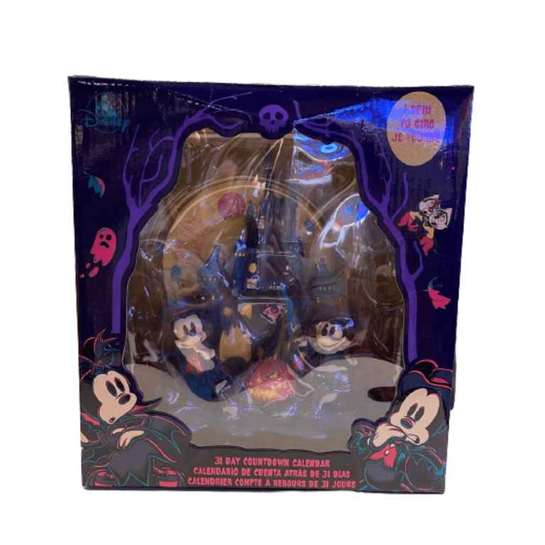 Disney Parks Halloween Countdown Calendar 2023 Mickey and Minnie -  Walmart.com
