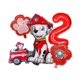 thumbnail image 3 of Juego de globos digitales con decoración de cumpleaños de la patrulla canina de dibujos animados, 5 uds., Chase Marshall Skye, bola de aluminio, suministros para fiestas infantiles, juguete, 3 of 5