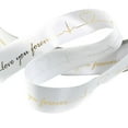 thumbnail image 2 of HOMYL 4x5 Yards-Roll Wrapping Cake Silk Ribbon Glitter Ribbons White 4 Pcs, 2 of 8
