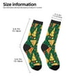 thumbnail image 2 of Goofa Pizza Pattern Children's Crew Socks, Kids' Daily Wear and Sports Socks, Breathable Socks, Sports Socks, Moisture-Wicking Socks for Children, 2 of 6