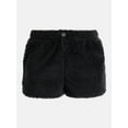 thumbnail image 5 of No Boundaries Plush Bungee Cord Shorts, Women's, 5 of 5