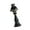 Black-king, variant on Classical King Horse Chess Statue Decorative Resin Sculpture in Black/White for Home Office and Study Decoration