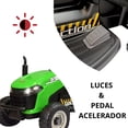 thumbnail image 2 of Tractor Montable Eléctrico JOYKOO para Niños Control Remoto Luz LED 12V Verde, 2 of 8