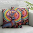 thumbnail image 3 of COMIO  Throw Pillow Covers Mexico Mexican Mayan Tribal Art Boho Travel Pillowslip Square Sofa Cute  Cushion Cases Pillowcases, 3 of 5