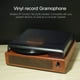 thumbnail image 2 of Reproductor de discos de vinilo Tocadiscos Bluetooth con 2 parlantes incorporados Reproductor de LP vintage de 3 velocidades, compatible con Bluetooth en salida RCA Entrada auxiliar Conector, 2 of 5