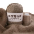 thumbnail image 5 of 50g+20g Simple Solid Color Yarn DIY Hand Knitting Crochet Sewing Thread, 5 of 8