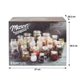 thumbnail image 3 of Set de Frascos Mason Craft & More de Vidrio con Tapas para Almacenamiento de Alimentos, 3 of 4