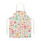 thumbnail image 2 of Easter Home Printing Linen Imitation Apron Kitchen Fouling Multi Functional Apron, 2 of 3