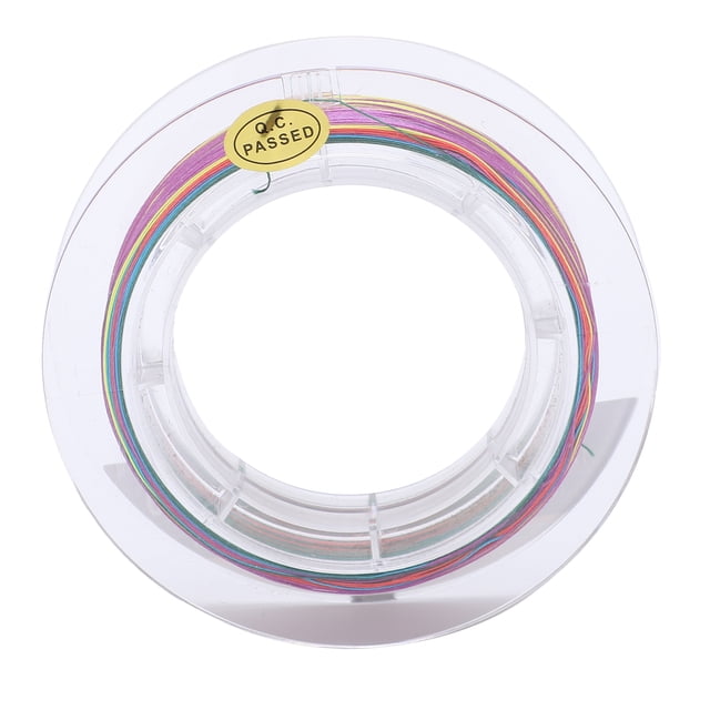 Abrasion Resistant Braided Lines, Fine Workmanship Braided Fishing Line Convenient Strong with 9 Strands Braided for Fishing