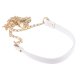 thumbnail image 2 of Monedero de Hombro Cadena PU Correa de material cuero Asa Cadena Reemplazo 120 Cm , Blanco Yinane Bolso de cadena, 2 of 2