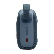 JBL Go 4 Ultra-Portable Waterproof Bluetooth Speaker, Blue