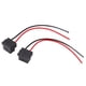 thumbnail image 3 of Arnés de cables hembra, 2 piezas H7-4 H7 Conector de luz hembra Conectores hembra Cable Lograr más, 3 of 9