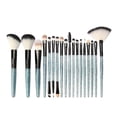 thumbnail image 2 of Pinceles de Maquillaje profesion, 18 Piezas/ para de Artistas Faciales , Azul negro Yinane Pinceles de maquillaje de 18 piezas, 2 of 6