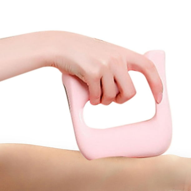 Masajeador corporal portátil Masajeadores de espalda eléctricos Masajeador de espalda multifuncional para Rosa