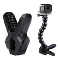 thumbnail image 4 of Camera Clamp, ​Camera Clamp Mount Plastic Black  For  Action Camera For Photographers For Photograph Lovers, 4 of 8