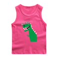 thumbnail image 1 of RXIRUCGD 2025 Vêtements d'Été pour Enfants Chemise de Base Col Rond Sans Manches pour Garçons, 1 of 2
