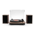 thumbnail image 1 of Tocadiscos Victrola Montauk Nogal Vinilo Estilo Rústico con Bluetooth y Salida RCA, 1 of 9