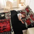 thumbnail image 5 of jejeloiu Western Cowboy Collage Pattern 7-Piece Twin Bedding Sets Kids,Country Print Bedding Comforter Set,Reversible, 5 of 7