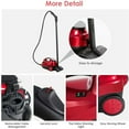 thumbnail image 4 of Demifill 2000W Steam Cleaner with Large Tank, Heavy Duty Multi-purpose Steam Cleaner Mop with Detachable Handheld Unit, Steam Cleaner with 19 Different Accessories for Home, Cars, Offices, Red, 4 of 8