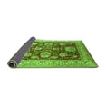 thumbnail image 2 of Ahgly Company Indoor Rectangle Oriental Green Industrial Area Rugs, 6' x 9', 2 of 4