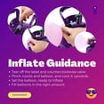 thumbnail image 3 of Helium Tank GasClub para globos, 22 litros, hasta 100 globos de látex, 3 of 7