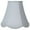 Off White, variant on Urbanest Scalloped Bell Lamp Shade, 6x12x10", Burgundy