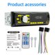 thumbnail image 2 of Reproductor MP3 para coche de 12 V y 1 DIN, radio FM, estéreo, Bluetooth, USB, AUX, TF, asistente de voz × 1-, 2 of 4