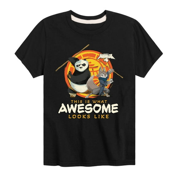 Kung Fu Panda 4 - This Is What Awesome Looks Like - Toddler And Youth Short Sleeve Graphic T-Shirt