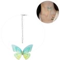 thumbnail image 2 of Collier Femme Invisible Ligne de Poisson Collier Ras du Cou Pendentif Collier, 2 of 10