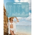 thumbnail image 7 of MOYIKO Women Swimsuit Coverup Shirt Dress Button Down Bathing Suit Cover Up Beach Vacation Outfits, 7 of 7