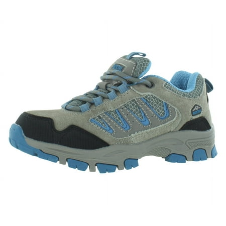 Pacific Trail Alta Jr Hiking Boots Boys Shoes Size 3.5  Color: Grey/Blue