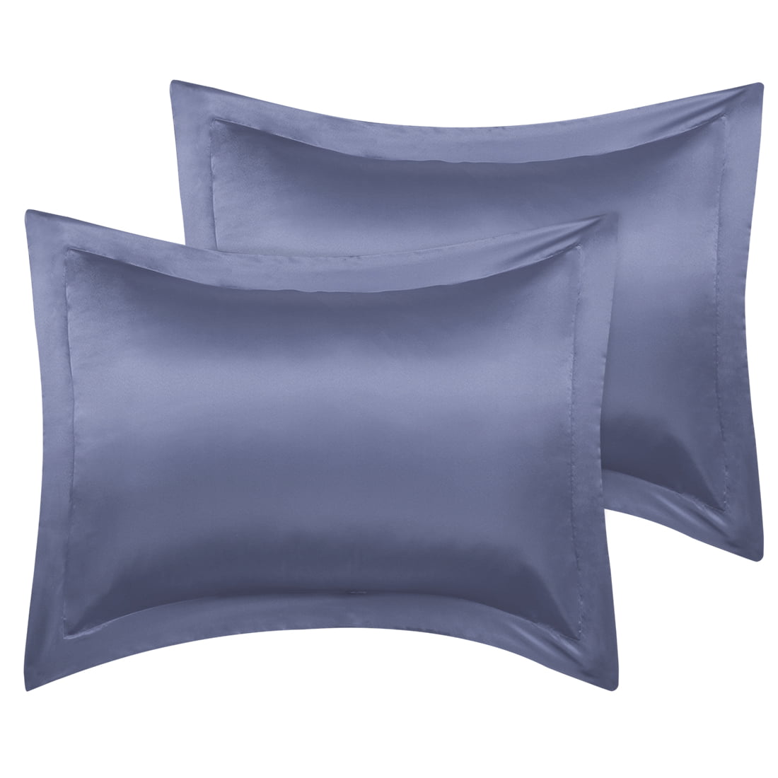 Satin Pillowcase King [2-Pack, Navy] - Hotel Luxury Silky 