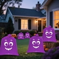 thumbnail image 6 of Vivcore Halloween Yard Storage Bags Large Plastic Bags For Decor Outdoor Holiday Decor Garbage Bags Heavy Duty Pumpkin Leaf Bags For Lawn Garden Parties, 6 of 6