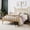 Gold, variant on Allewie 14 Inches Twin Size Metal Platform Bed Frame with Elegant Crown Headboard & Footboard, Sturdy Mattress Foundation with Under-Bed Storage, Easy Assembly, No Box Spring Needed, Gold