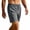 #03 Gray 【Mix, Match & Rotate: Stock Up on Daily Colors】, variant on Men's Water Repellent Beach Swim Shorts, Secure Zipper Pockets Adjustable Drawstring Elastic Waist Wrinkle Resistant Straight Cropped Pants for Swimming Surfing Summer | TruHer,Black L