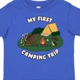 thumbnail image 4 of Inktastic My First Camping Trip-camping Hedgehog Boys or Girls Toddler T-Shirt, 4 of 5
