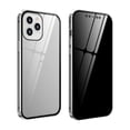 thumbnail image 2 of MesaSe -Anti-Peeping Privacy Magnetic Case Full Body Case Clear Tempered Glass Metal Bumper Protection For  12/ 12 Max/ 12 Pro/ 12 Pro Max, 2 of 6