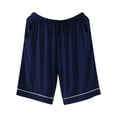 thumbnail image 1 of Pijama informal para hombre, pantalones finos y holgados, de color liso, para el hogar, 1 of 2