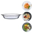 thumbnail image 1 of EIGTHTAIL Plat de Cuisson en Verre Transparent 7 Pouces, 1 of 10