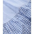 thumbnail image 5 of Vestido Beebay Mix-Match con volantes azul de algodón, 5 años, 5 of 5