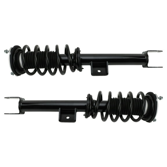 TRQ Front Strut & Coil Spring Assembly Set Driver & Passenger Sides Fits Select 17-22 Tesla 3